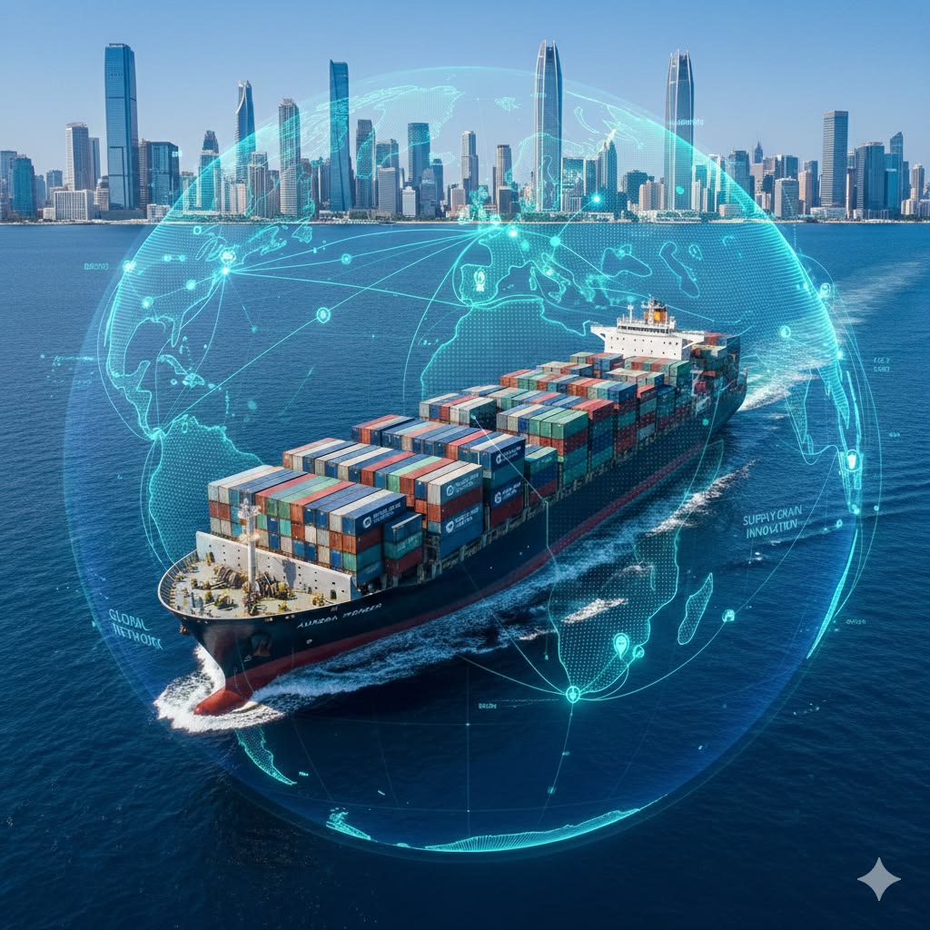 Global maritime supply network